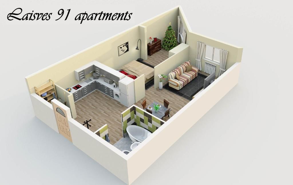 Апартаменты Laisves 91 apartaments Вильнюс